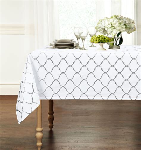 goodgram premium luxury metallic foil lattice quatrefoil fabric tablecloth gold|GoodGram Premium Metallic Lattice Designed Fabric .